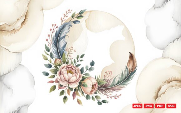 Boho Floral Botanical Design: A Review of Graphics and Illustrations