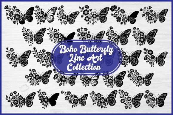 Elegant Butterfly Floral Silhouette Pack: Graphics & Illustrations Review