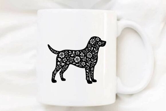 Floral Dog Silhouette Vector Sublimation: A Graphics Review