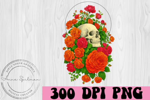 Floral Skull Scene Image: A Practical Graphics Review for Sellers