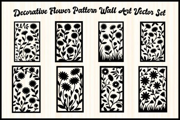 Modern Floral Rectangle SVG Bundle: Graphics & Illustrations Review